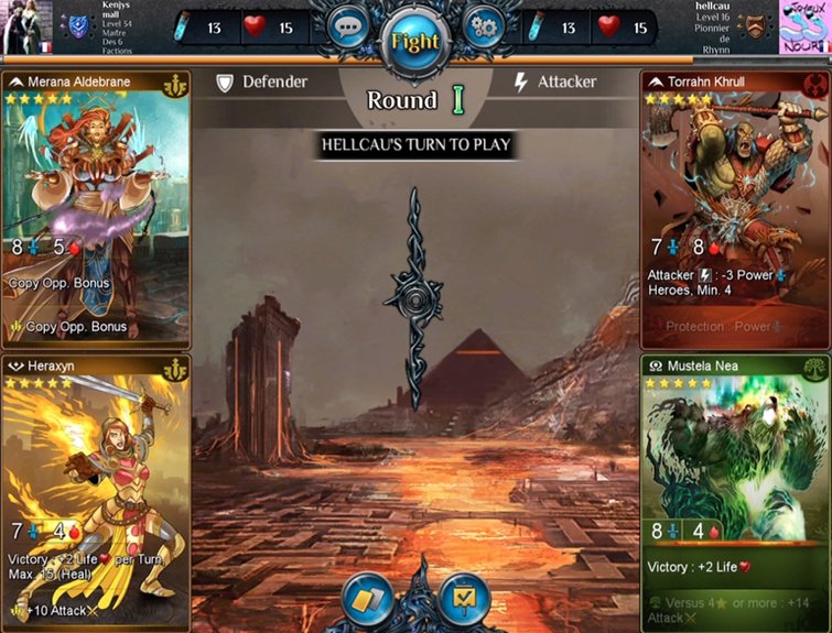 Скриншот из игры Fantasy Rivals - 7