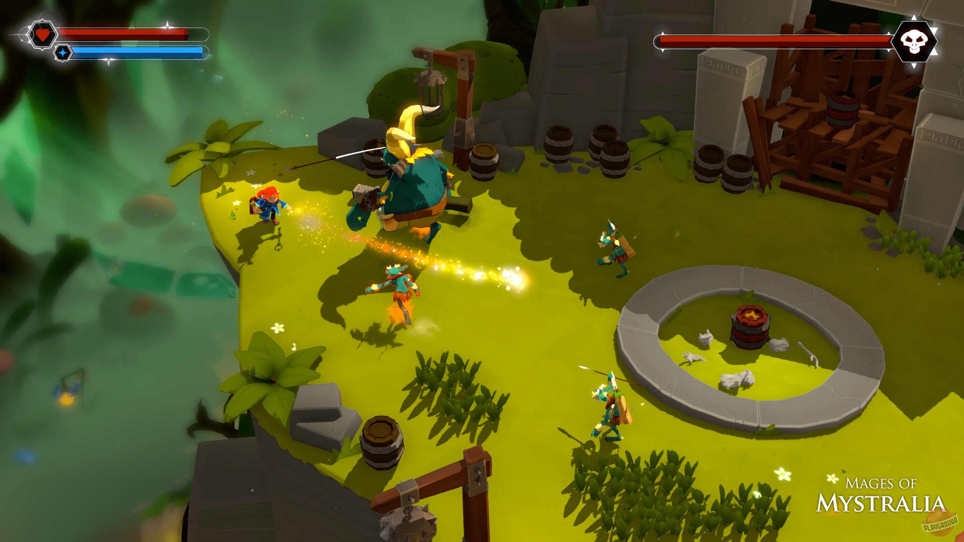 Скриншот из игры Mages Of Mystralia - 15