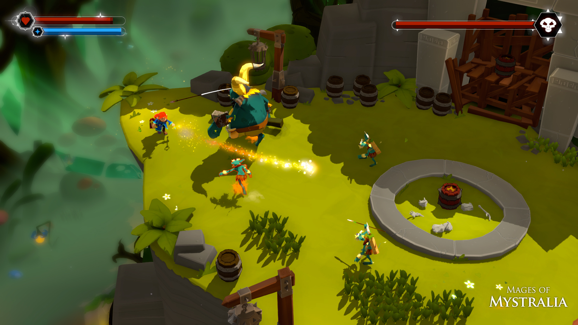 Скриншот из игры Mages Of Mystralia - 38
