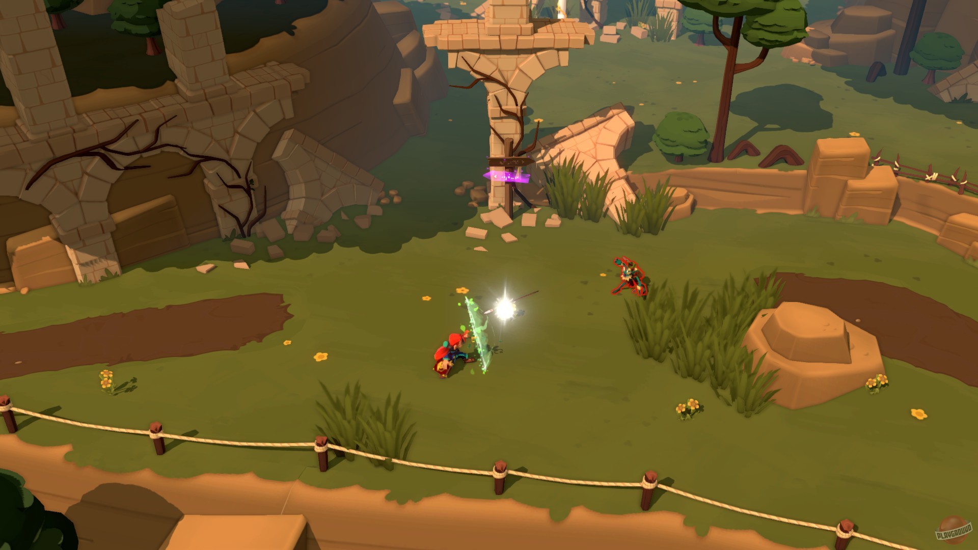 Скриншот из игры Mages Of Mystralia - 35