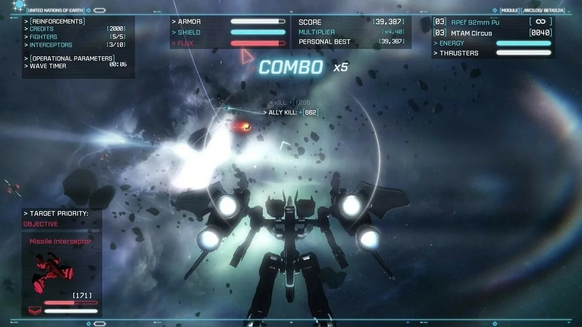 Скриншот из игры Strike Suit Infinity - 34