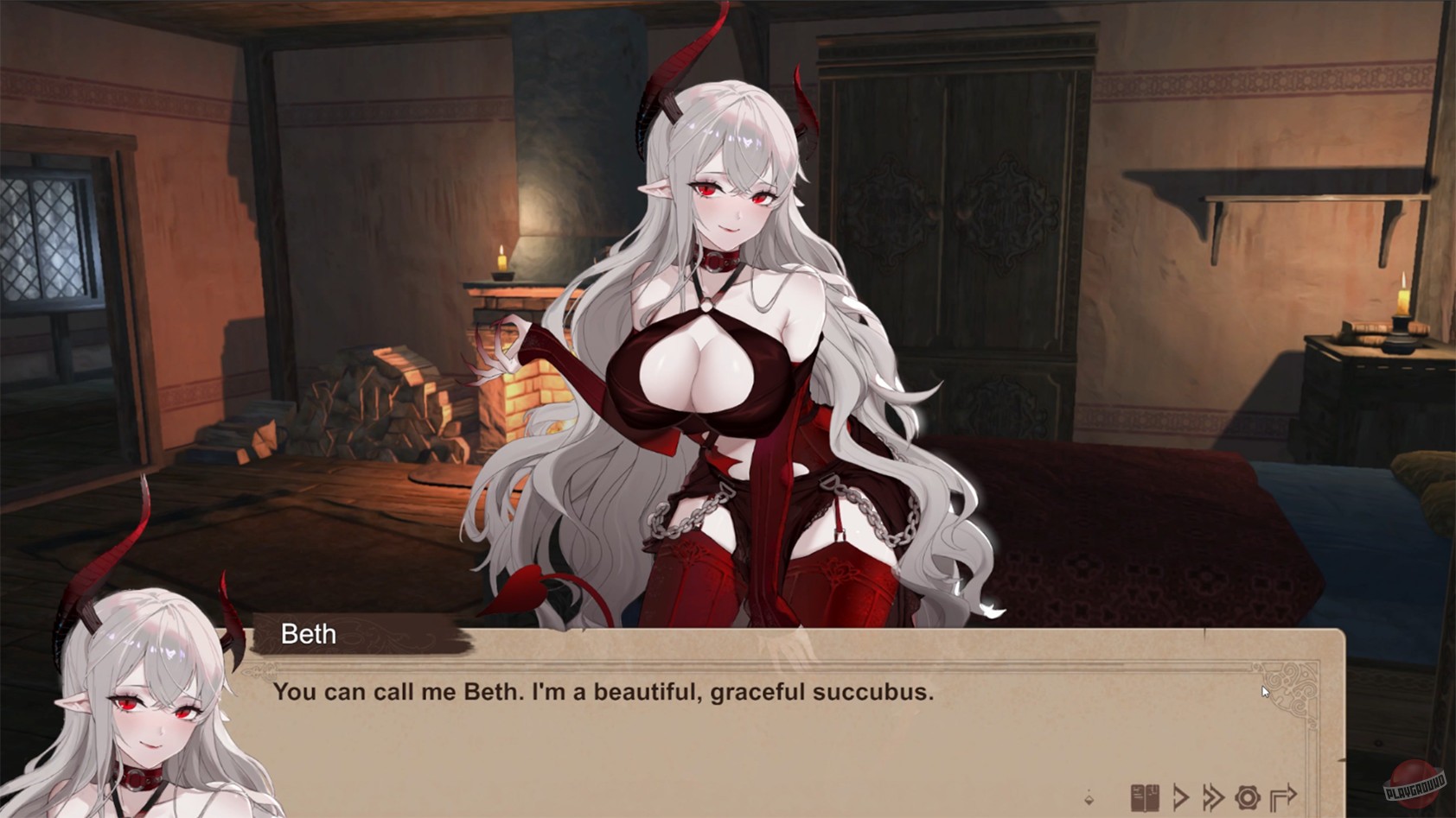 Скриншот из игры Resist the Succubus - The End of the Female Knight - 6