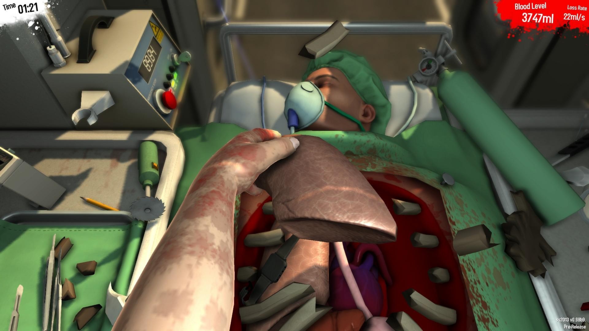 Скриншот из игры Surgeon Simulator - 99