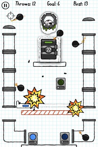 Скриншот из игры Doodle Bomb - 3