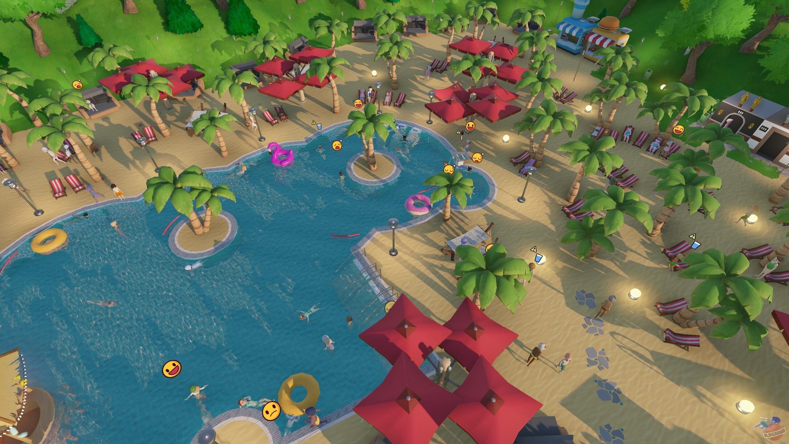 Скриншот из игры Aquapark Tycoon - 8