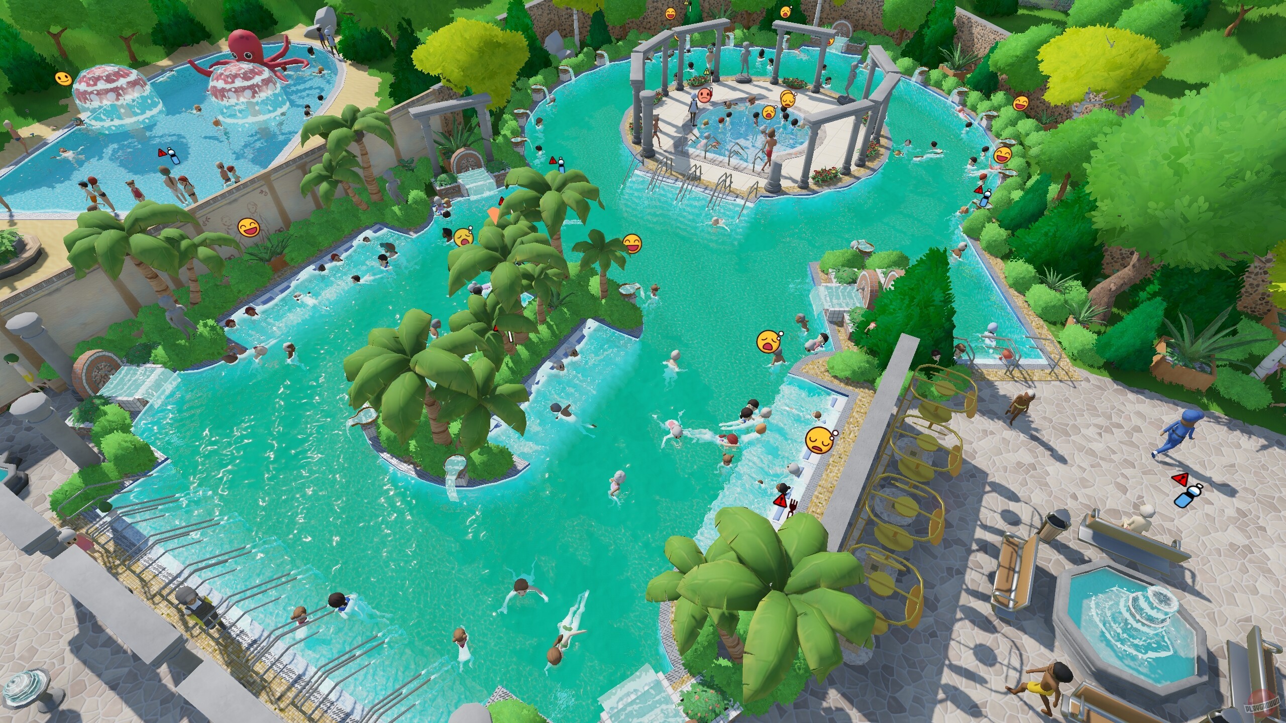 Скриншот из игры Aquapark Tycoon - 4