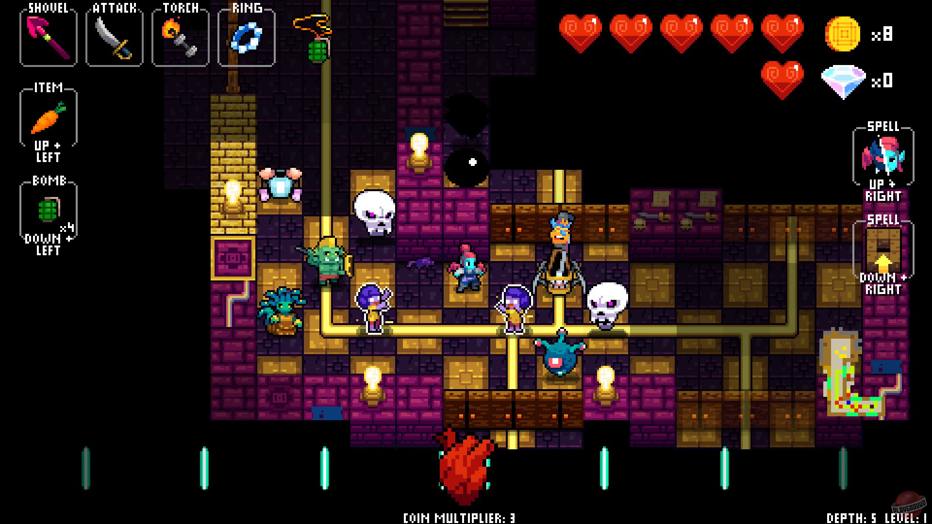 Скриншот из игры Crypt of the Necrodancer - 38