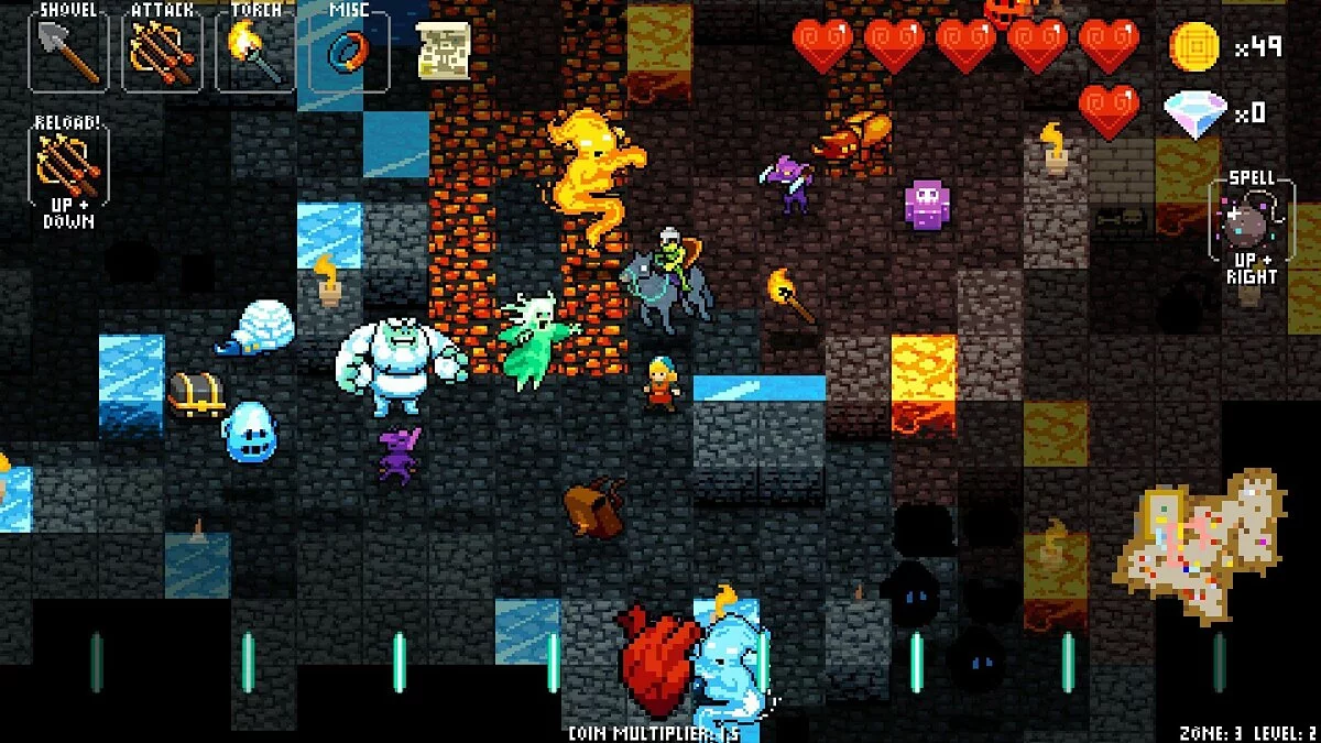 Скриншот из игры Crypt of the Necrodancer - 21