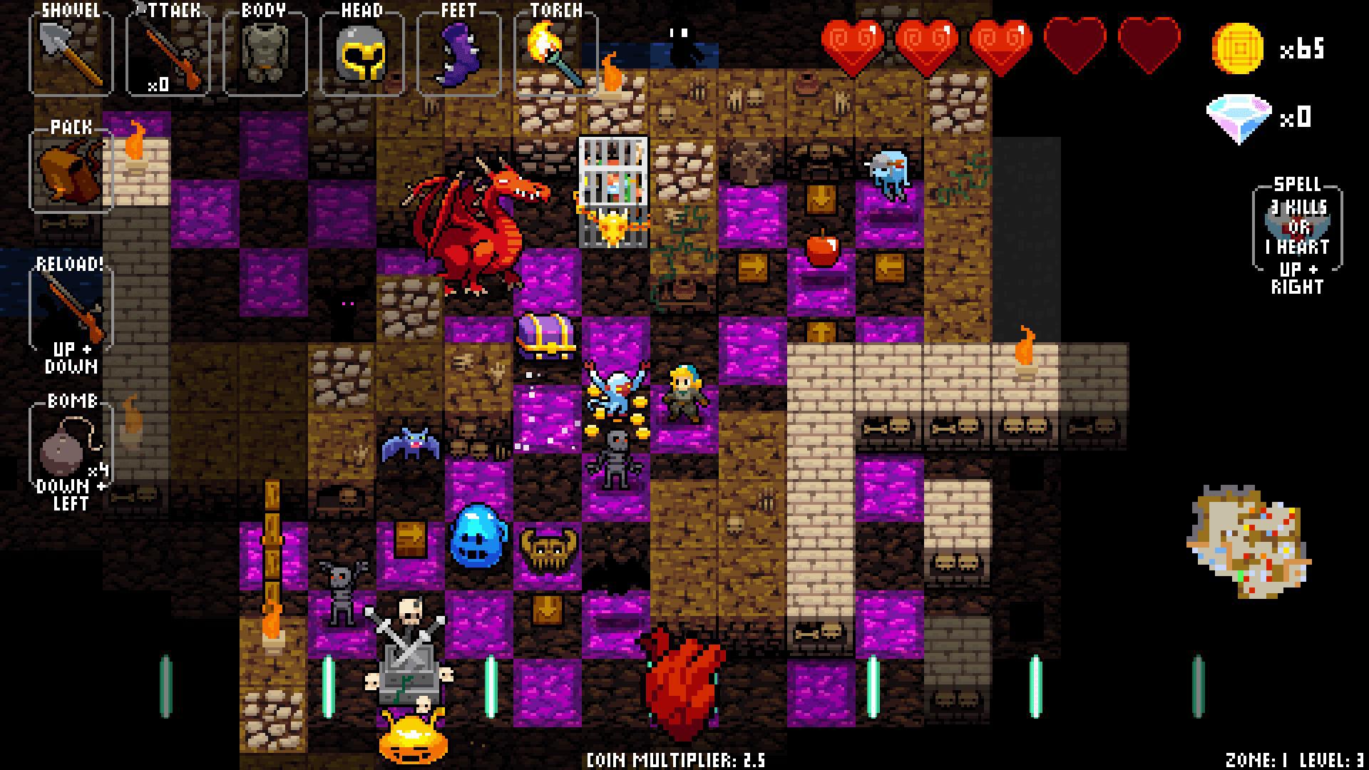 Скриншот из игры Crypt of the Necrodancer - 56