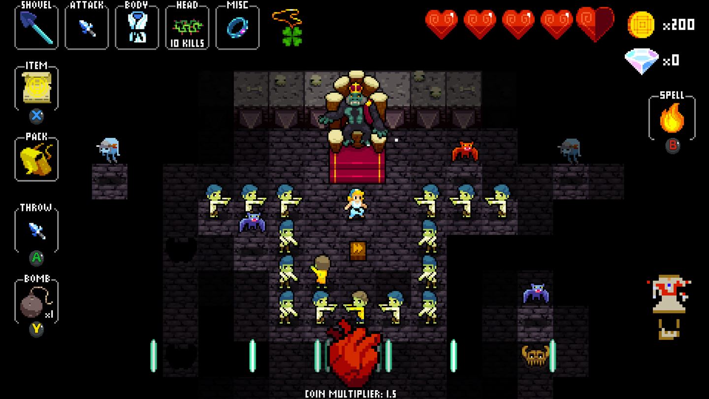 Скриншот из игры Crypt of the Necrodancer - 68