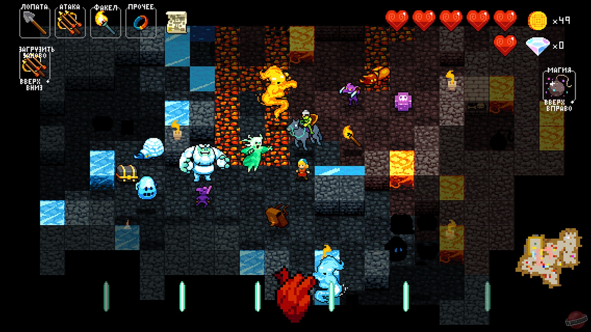 Скриншот из игры Crypt of the Necrodancer - 13
