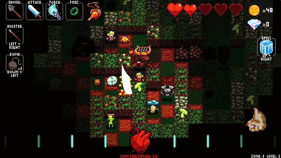 Скриншот из игры Crypt of the Necrodancer - 52