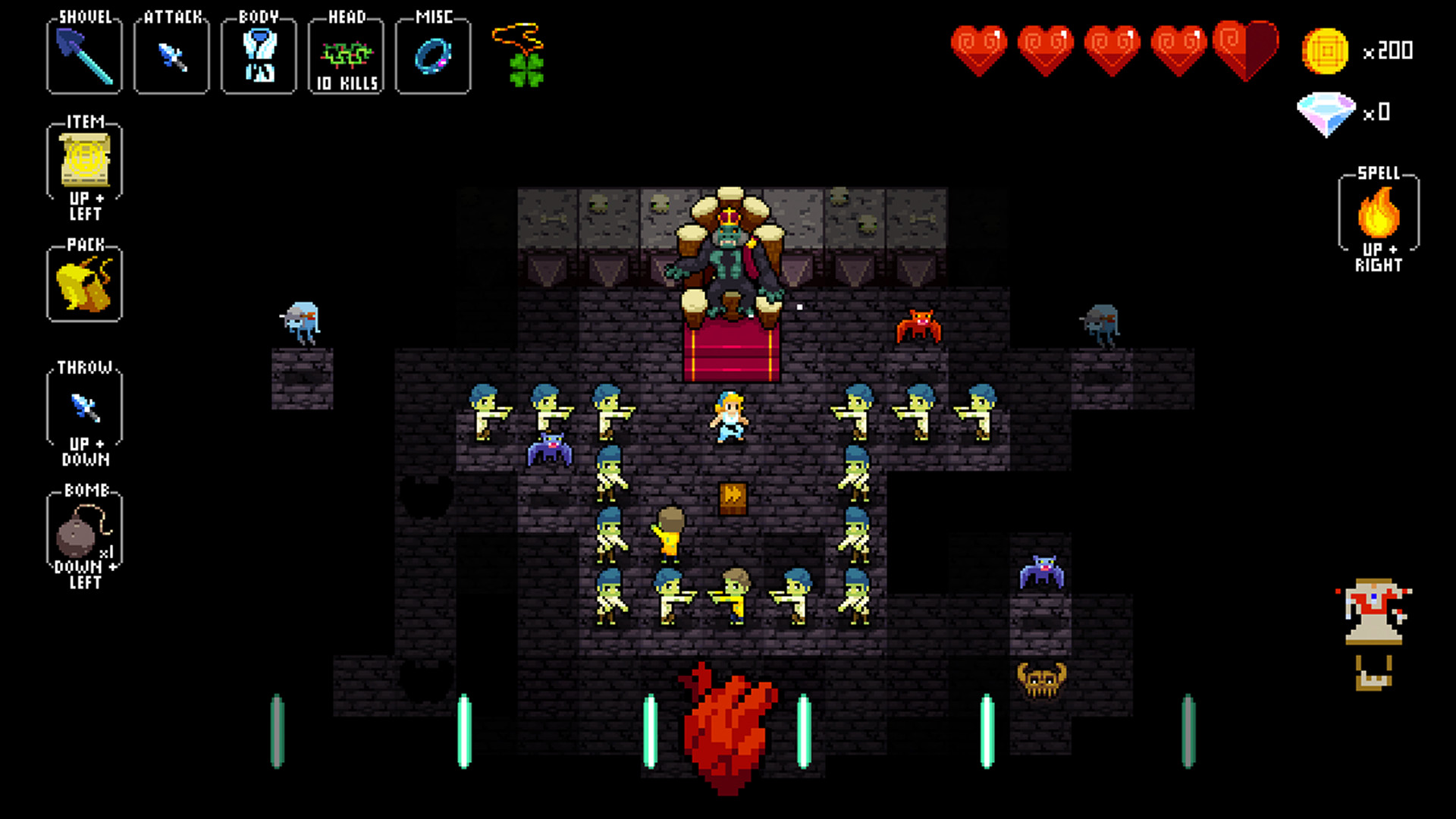 Скриншот из игры Crypt of the Necrodancer - 64