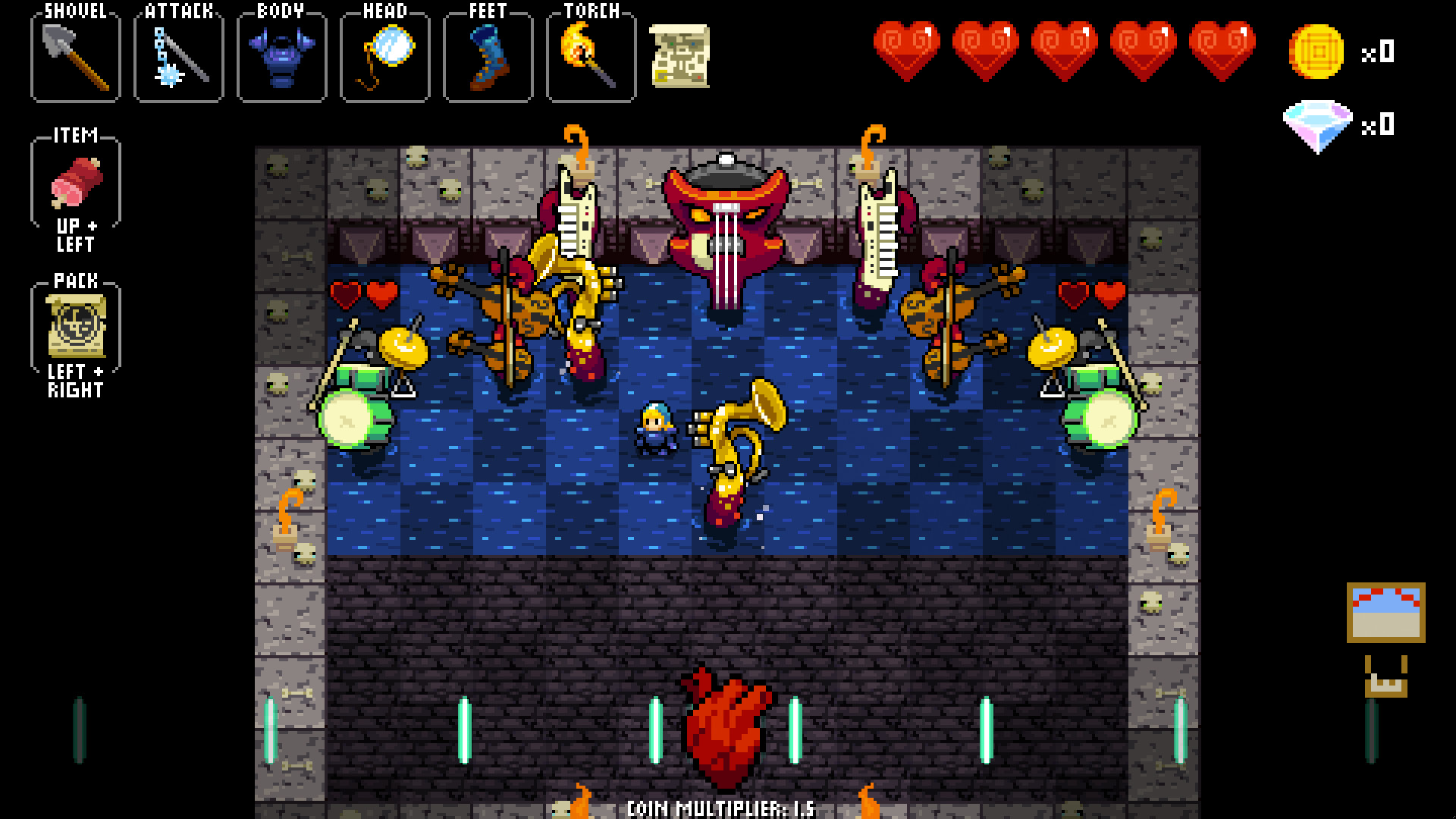 Скриншот из игры Crypt of the Necrodancer - 29