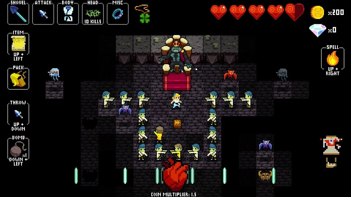 Скриншот из игры Crypt of the Necrodancer - 14