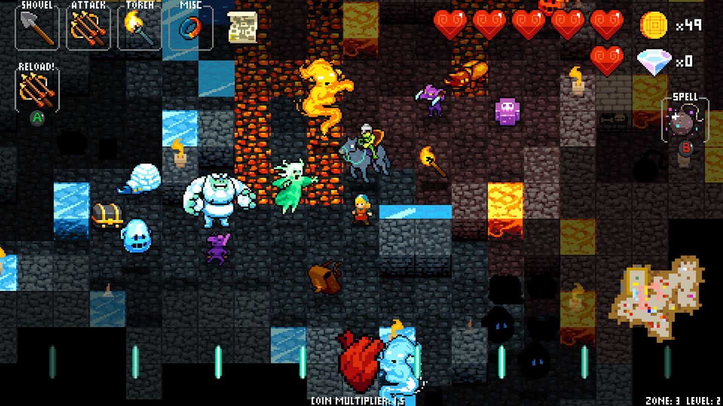 Скриншот из игры Crypt of the Necrodancer - 54