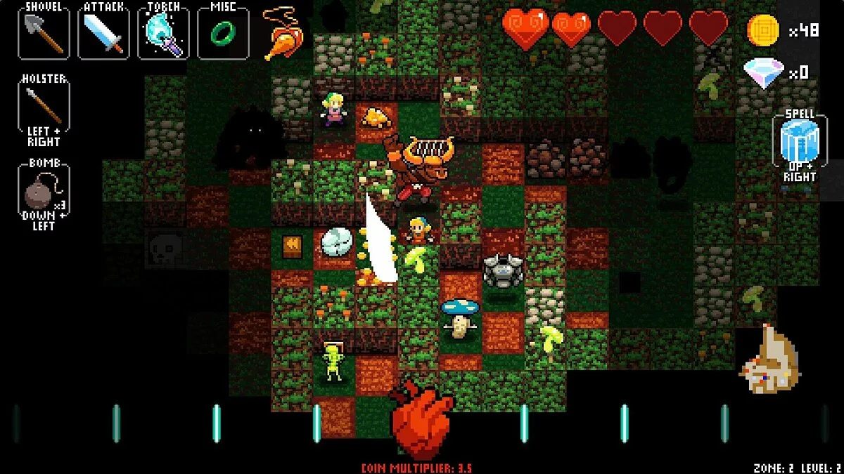 Скриншот из игры Crypt of the Necrodancer - 7