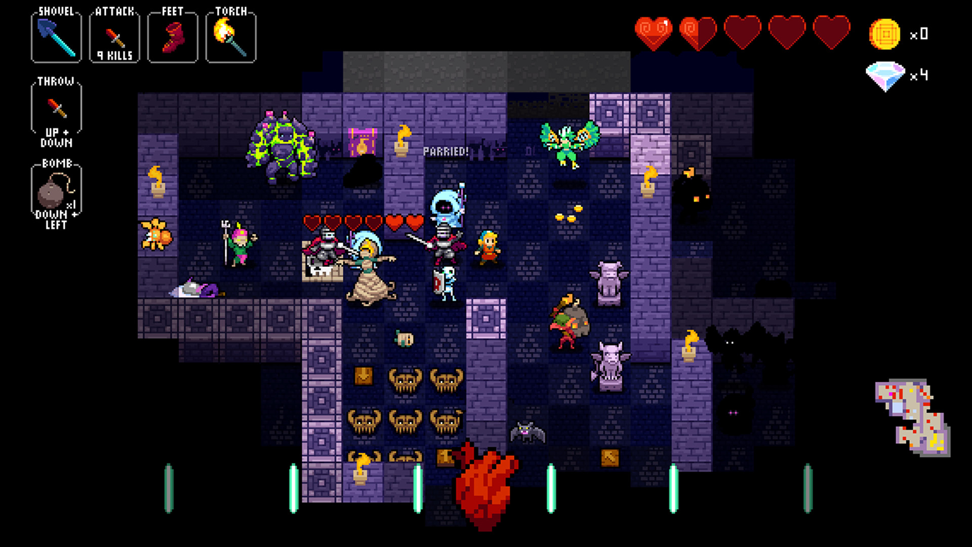 Скриншот из игры Crypt of the Necrodancer - 71