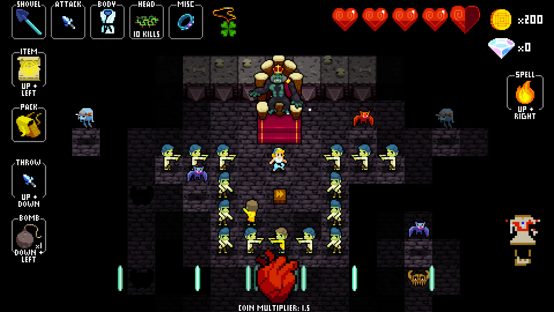 Скриншот из игры Crypt of the Necrodancer - 41