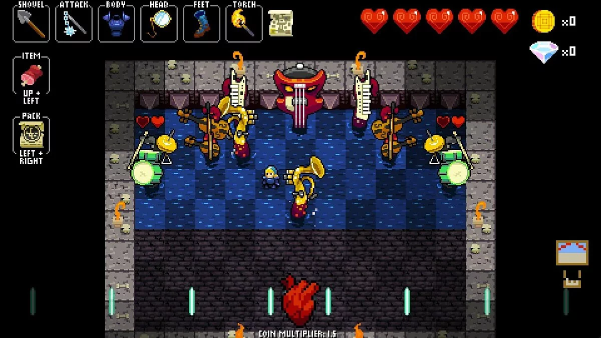 Скриншот из игры Crypt of the Necrodancer - 9