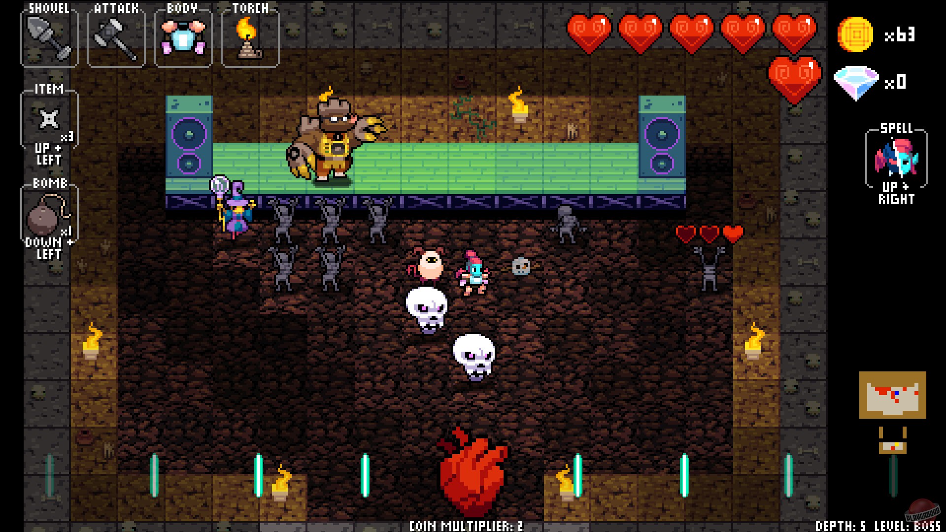 Скриншот из игры Crypt of the Necrodancer - 15