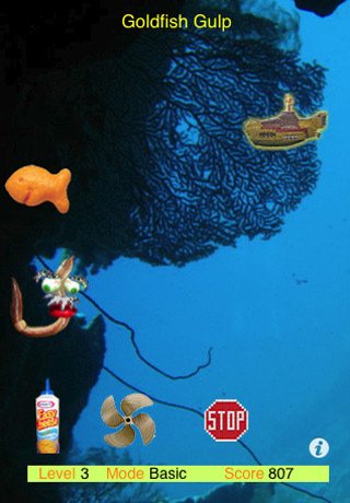 Скриншот из игры Goldfish Gulp - 1