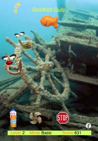 Скриншот из игры Goldfish Gulp - 2