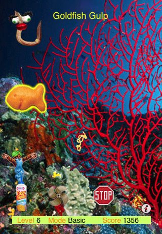 Скриншот из игры Goldfish Gulp - 5