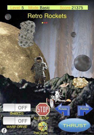 Скриншот из игры Retro Rockets - 5
