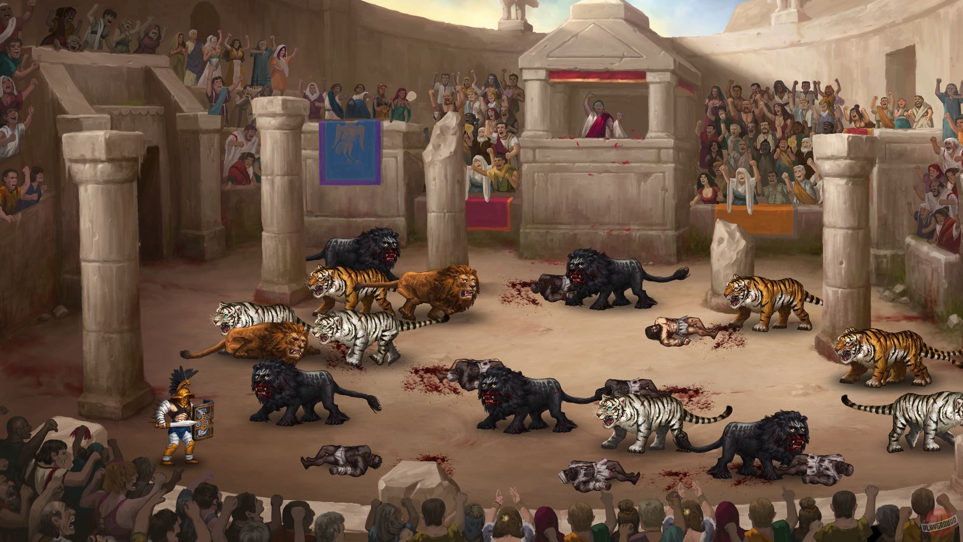 Скриншот из игры Story of a Gladiator - 19