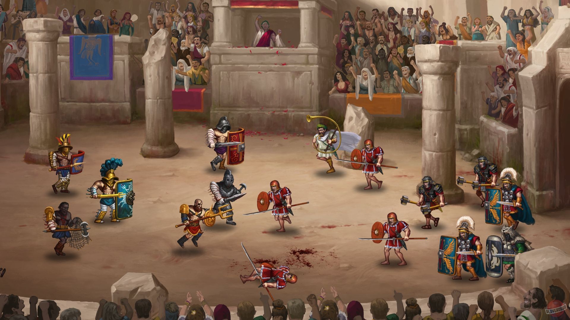 Скриншот из игры Story of a Gladiator - 13