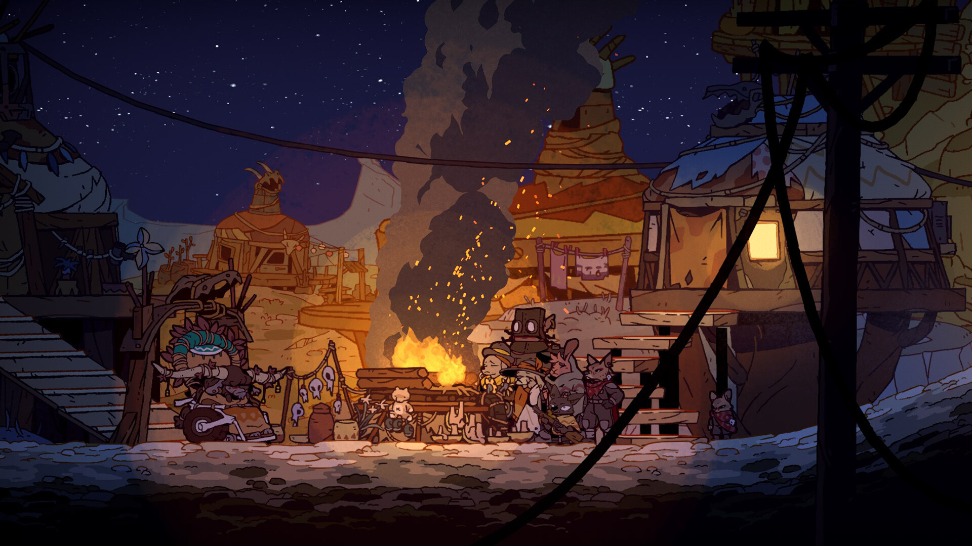 Скриншот из игры Laika: Aged Through Blood - 4