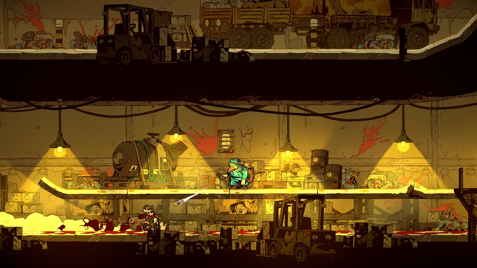 Скриншот из игры Laika: Aged Through Blood - 1