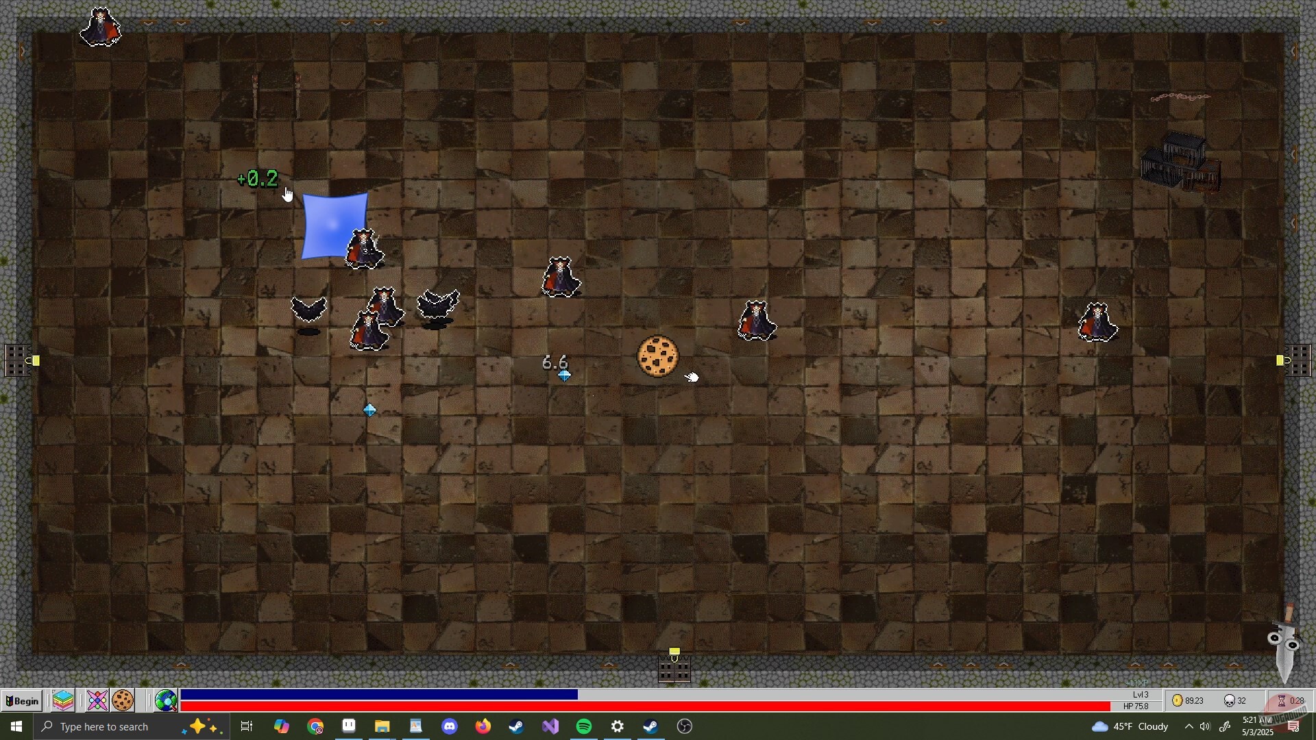 Скриншот из игры Desktop Survivors 98 - 5