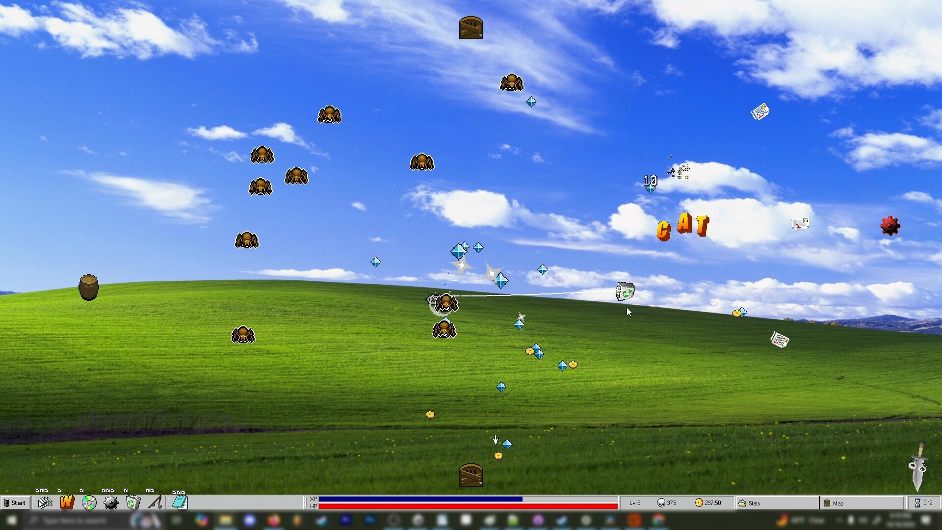 Скриншот из игры Desktop Survivors 98 - 8