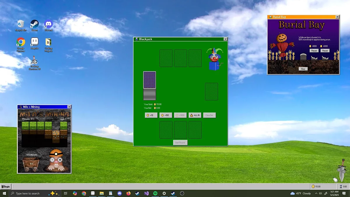 Скриншот из игры Desktop Survivors 98 - 18