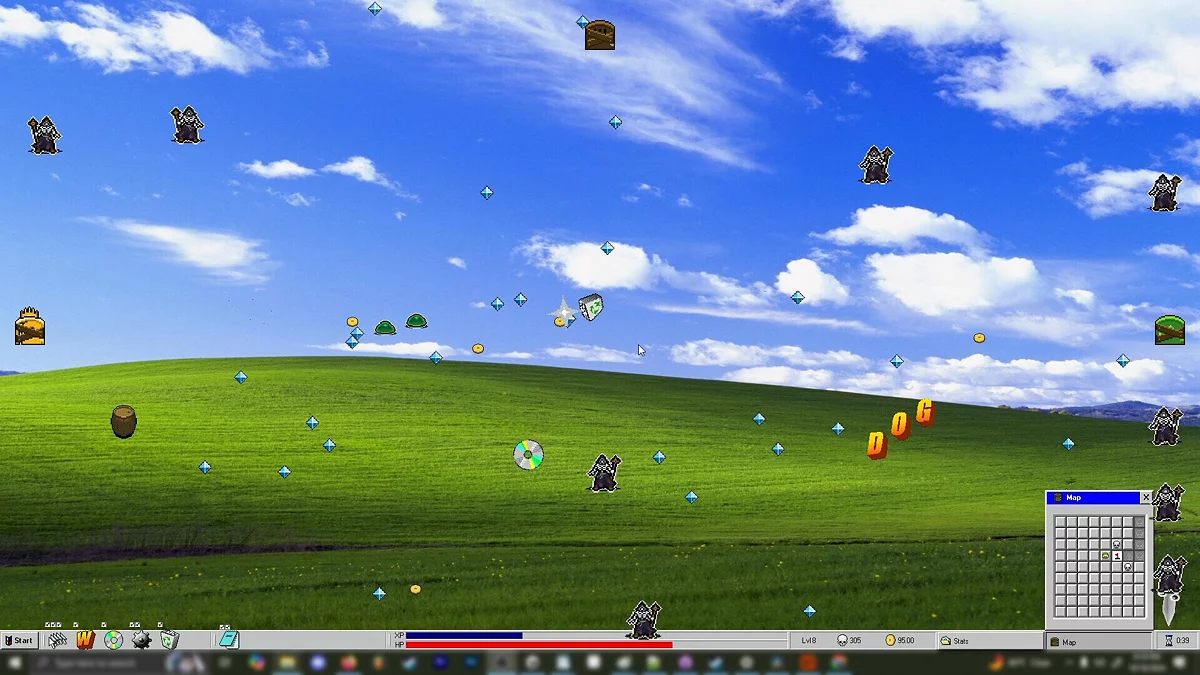 Скриншот из игры Desktop Survivors 98 - 25