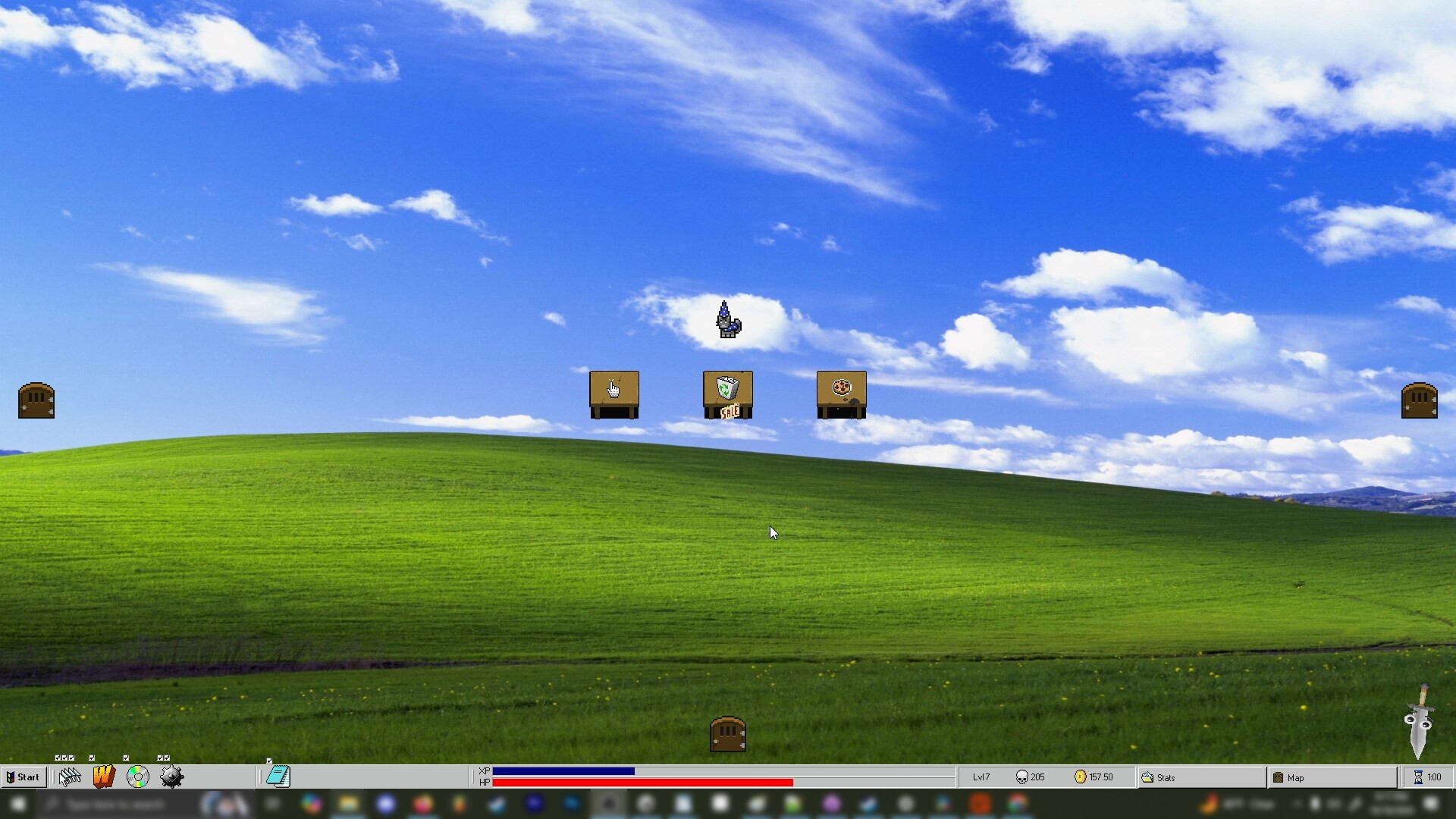 Скриншот из игры Desktop Survivors 98 - 14