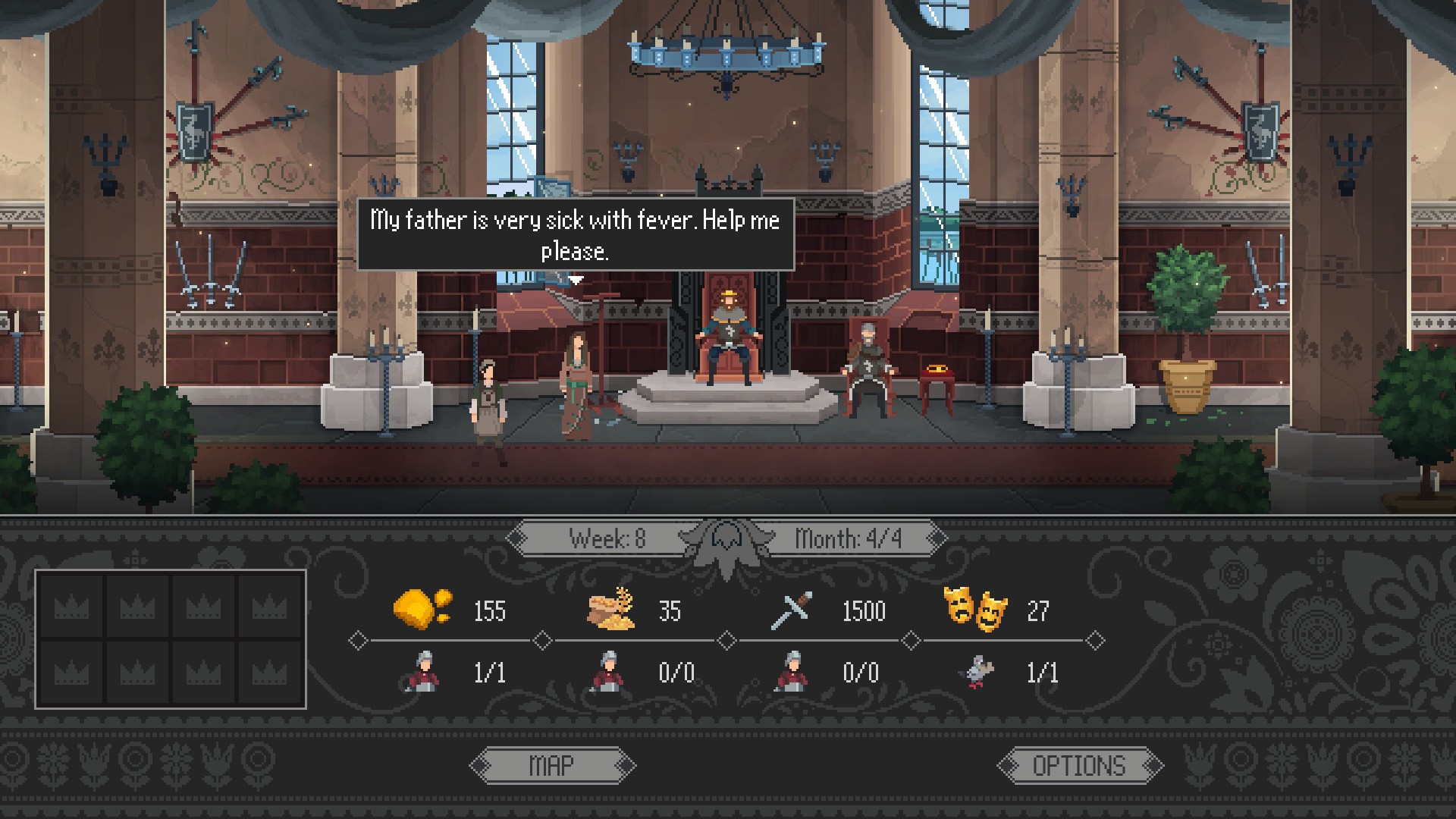 Скриншот из игры Yes, Your Grace - 51