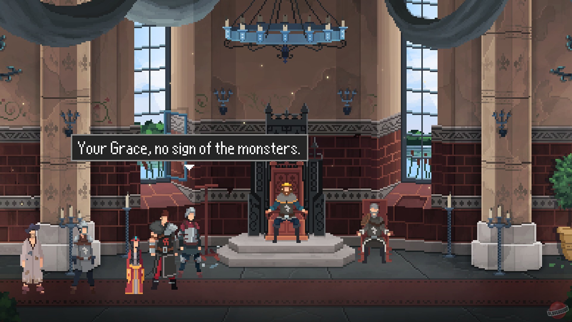 Скриншот из игры Yes, Your Grace - 37