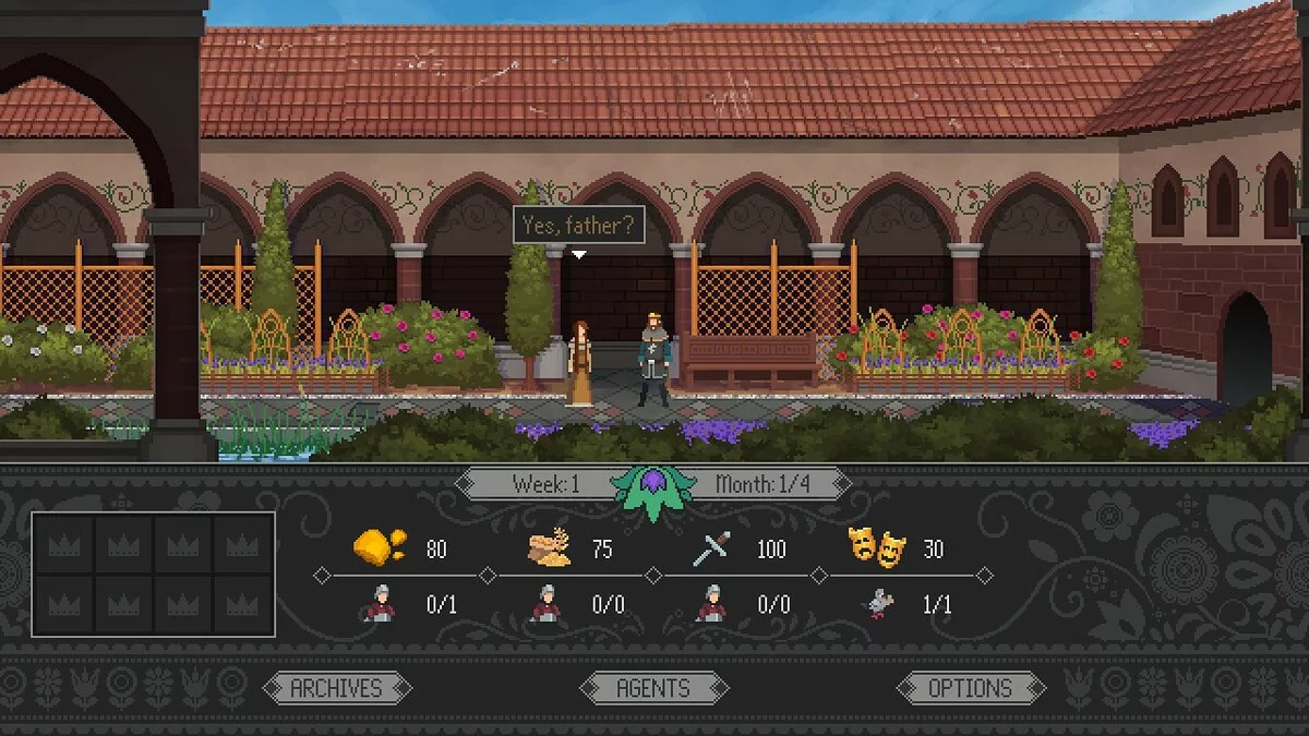 Скриншот из игры Yes, Your Grace - 49