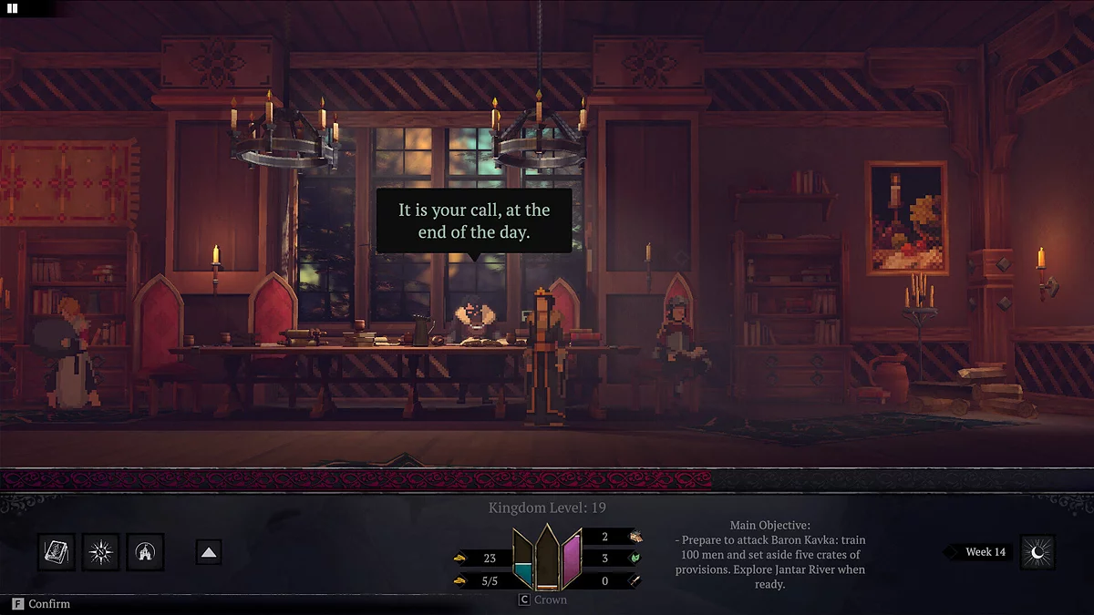 Скриншот из игры Yes, Your Grace 2: Snowfall - 7