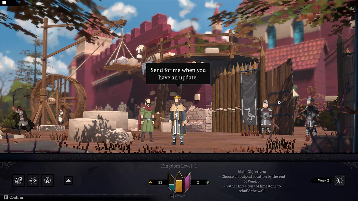 Скриншот из игры Yes, Your Grace 2: Snowfall - 13