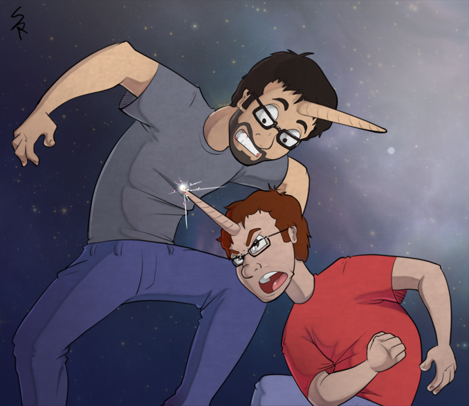 Скриншот из игры Starwhal: Just the Tip - 2