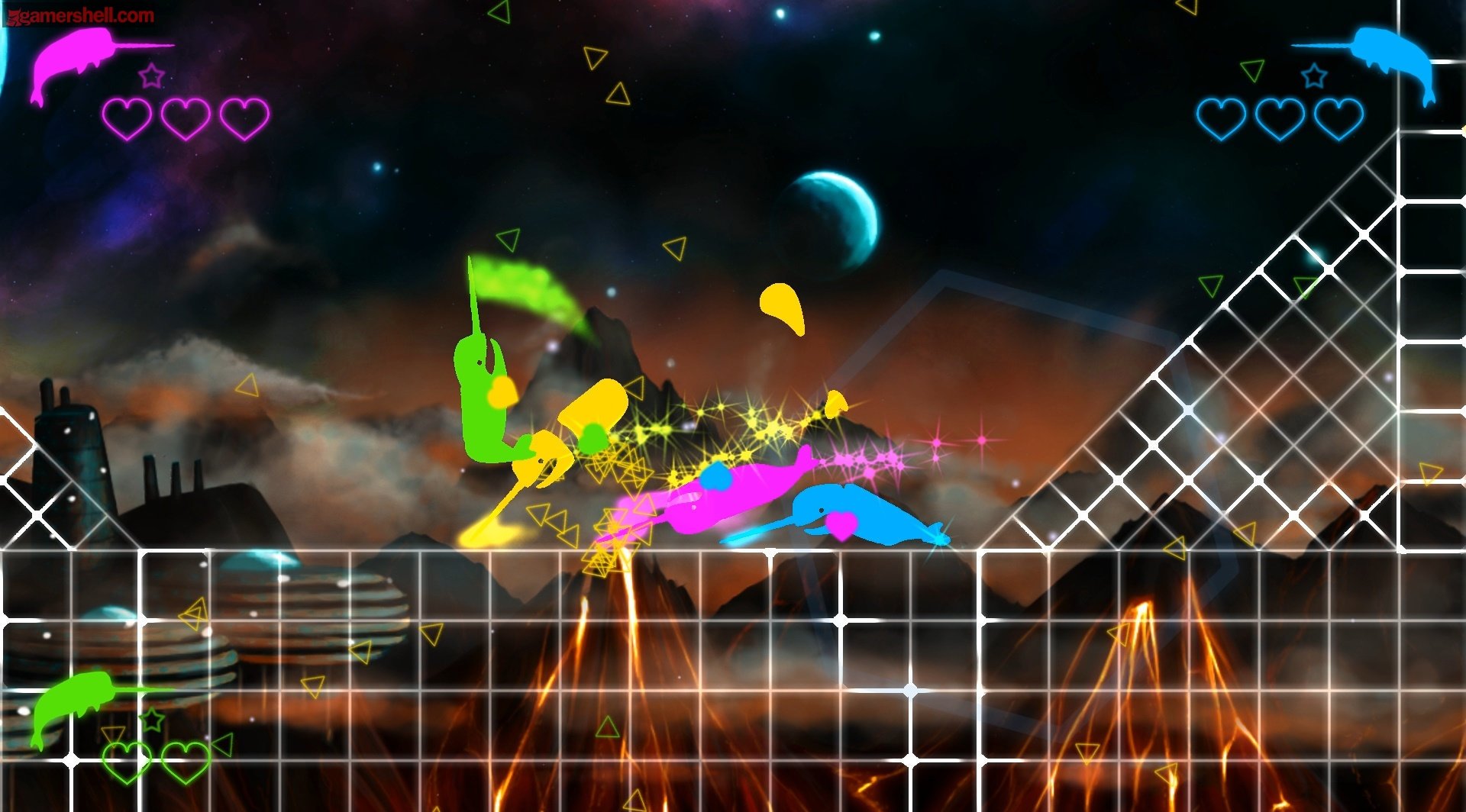 Скриншот из игры Starwhal: Just the Tip - 10