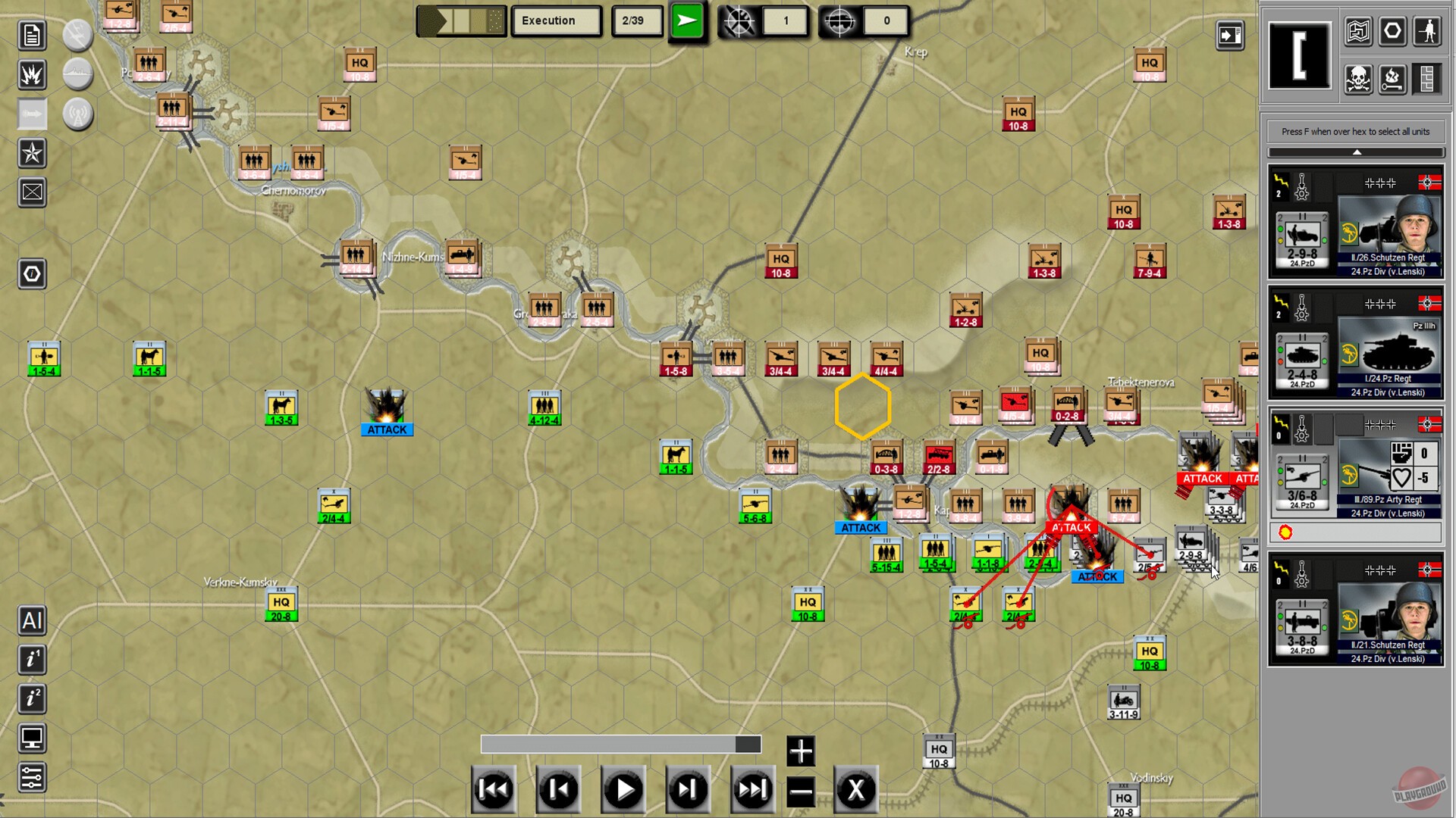 Скриншот из игры WEGO World War II: Stalingrad - 2