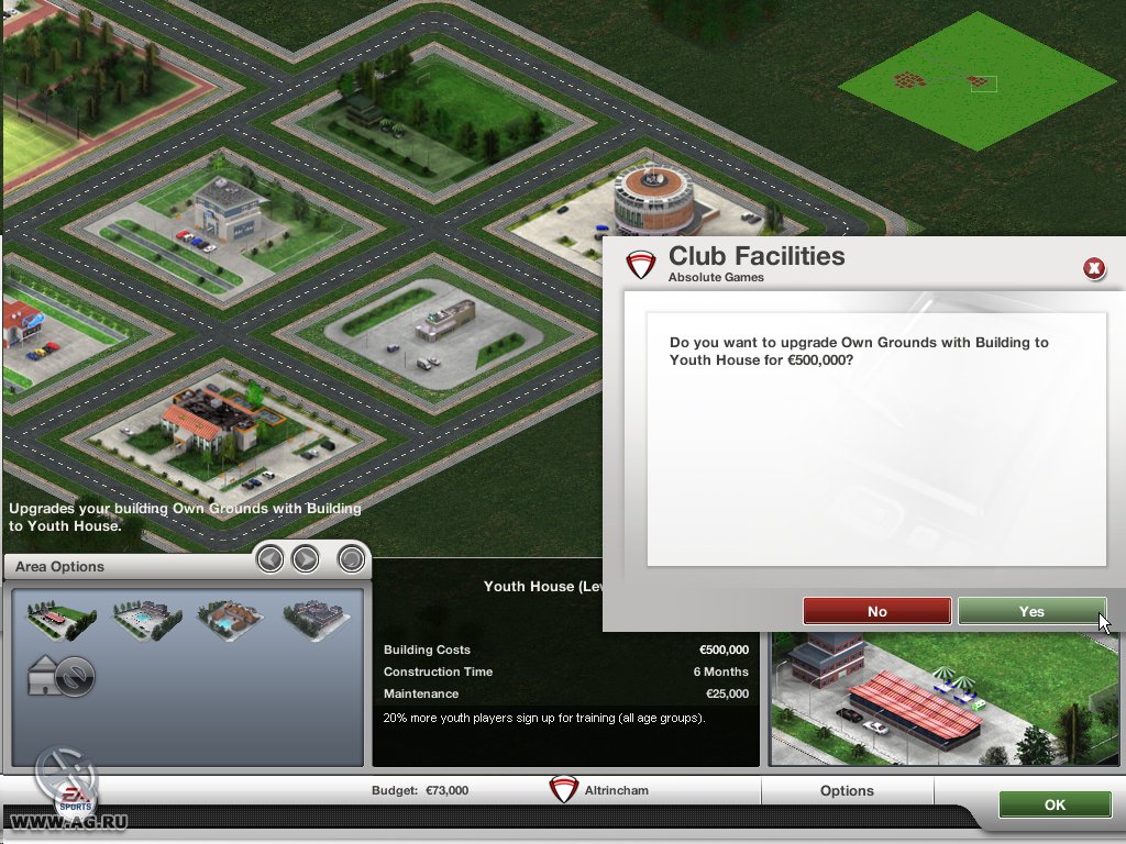 Скриншот из игры FIFA Manager 07 - 124