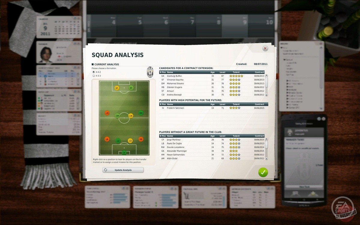 Скриншот из игры FIFA Manager 12 - 52