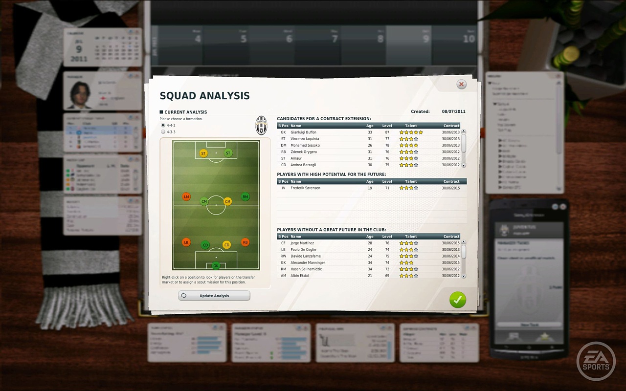 Скриншот из игры FIFA Manager 12 - 103