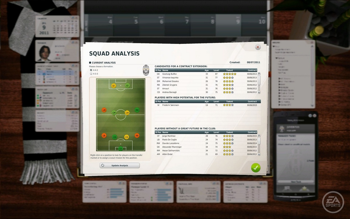 Скриншот из игры FIFA Manager 12 - 40